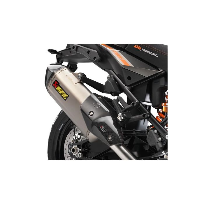 Akrapovic exhaust KTM 1090 Adventure / R and 1290 Super Adventure S / R / T  Titanium slip-on